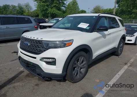 2023 Ford Explorer Xlt z USA, uszkodzony, nr VIN 1FMSK8DH5PGA12224